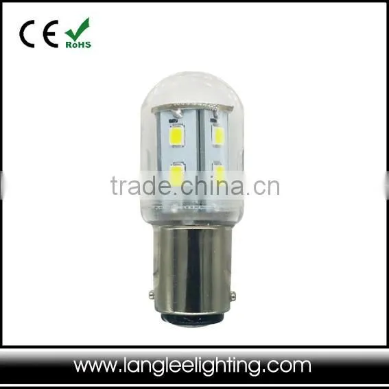 24VAC/DC Industrial LED Light BA15D E14 LED 3W Red Green Yellow Blue White Warm White Color photo-2