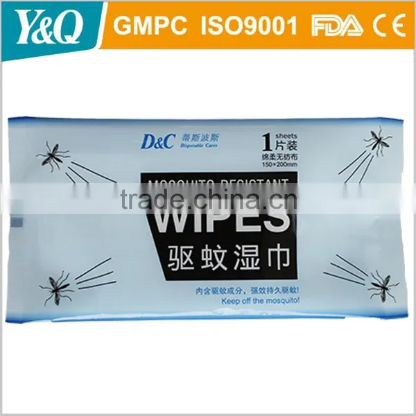 Spunlace Nonwoven Fabric for Mosquito Repellent Wet Wipes