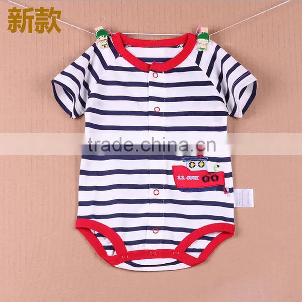 Body Romper Baby Clothes Piece Dress Clothing Triangular Short Sleeved Summer Romper for New Born photo-4