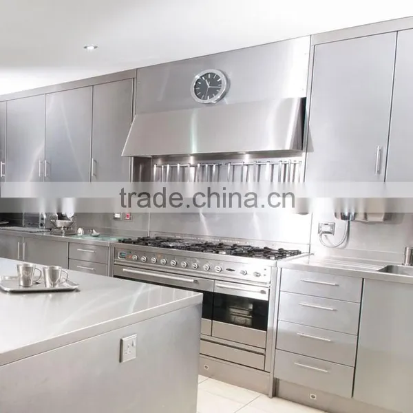 Stainless Restaurant Kitchen Design Modern Kitchen Cabinets on Sale photo-2