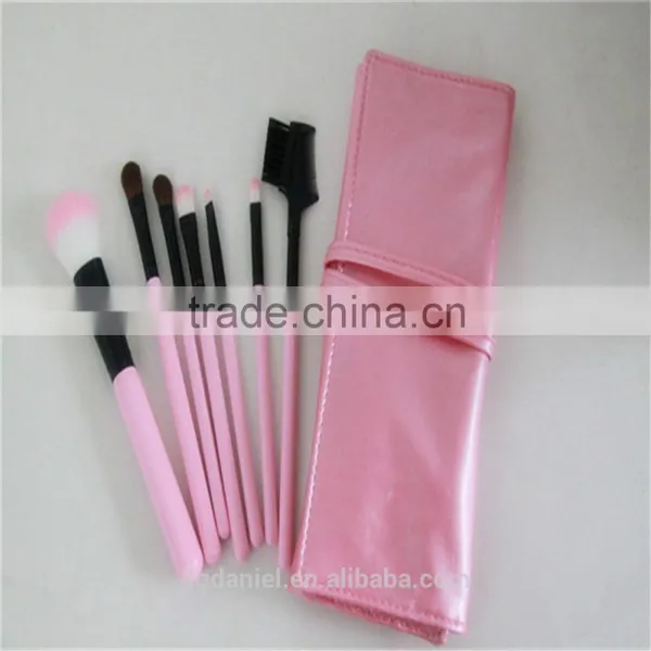 6pcs Wholesale Travel Cosmetic Brush Set With Makeup Brush Case photo-4