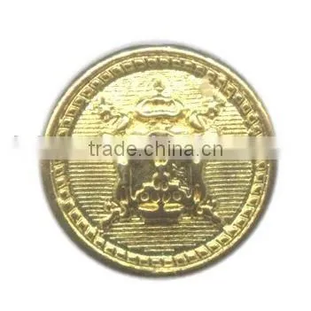 Plating Gold Button