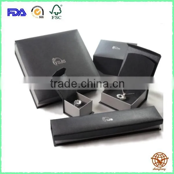 Wholesale High Quality Custom Logo Printed Cardboard Jewelry Box ,Factory Direct Supply Jewelry Box photo-2