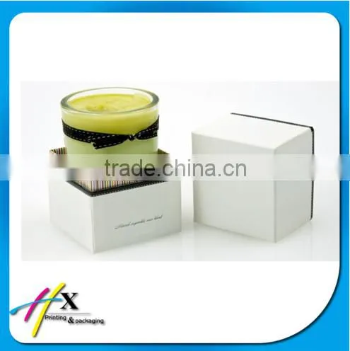Fancy Cheap White Candle Box for Sale