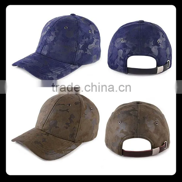 6 Panel Suede Plain Dad Hat photo-2