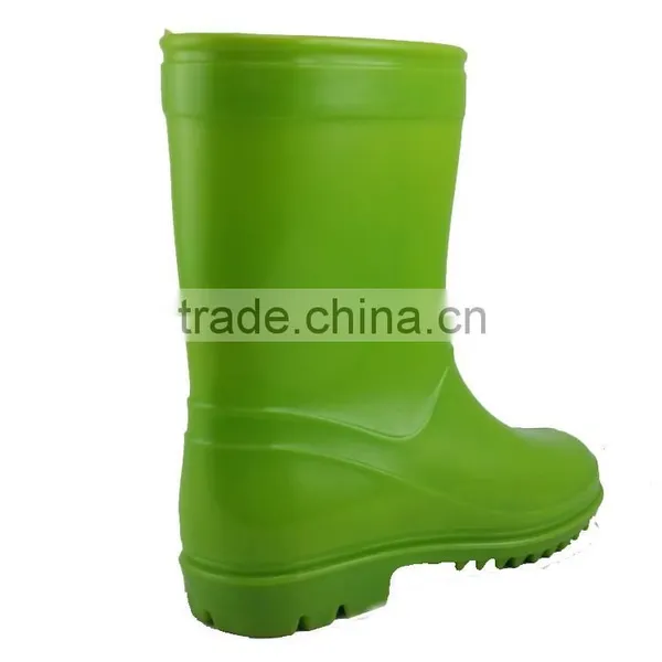 Girls Cheap Pvc Rain Boot Pure Color Pvc Rain Boots photo-2