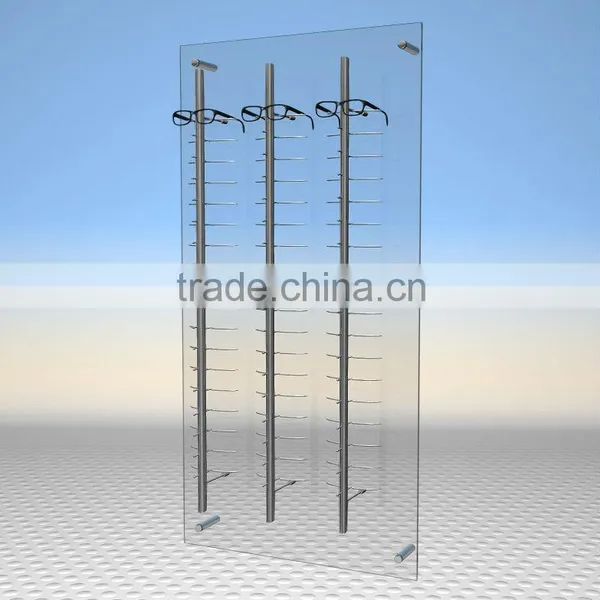 Wall Mounted Sunglasses Display;eyewear Display Rack;eyeglasses Display Shelf