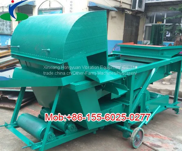 Dust Impurities Removing 8 Ton Capacity Grain Seed Screen Cleaner photo-2