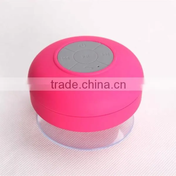 Waterproof Suction Cup Style Mini Wireless Bluetooth Speaker photo-5