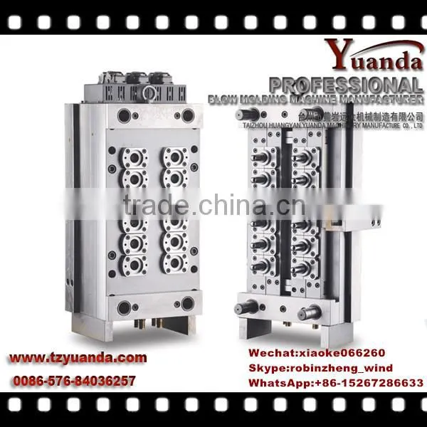 Pnumatic Seal, Pin Valve Gate Pet Preform Mould