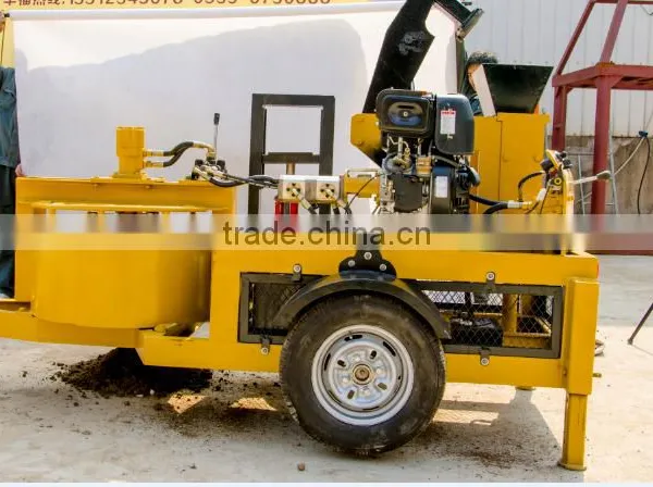Multi Funtion M7MI Hydrauform Interlocking Clay Brick Machine With Mixer Manufacturer in Shengya photo-4