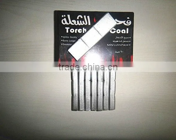 Pure Bamboo Shisha Hookah Torch Brand Silver Charcoal photo-2