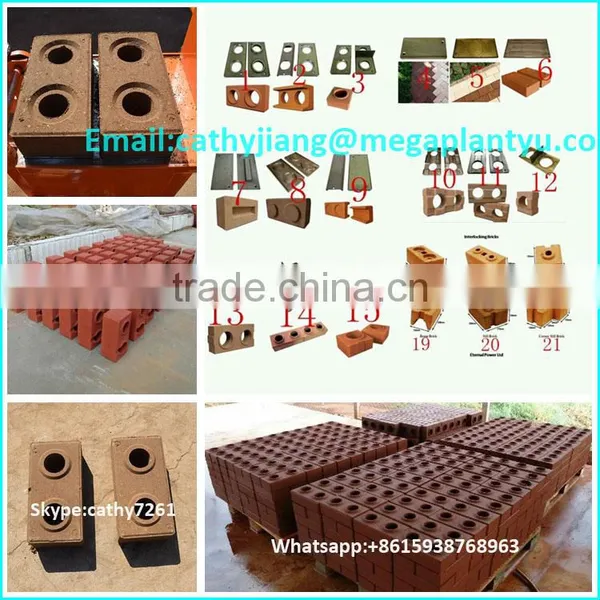 Small Interlocking Clay Soil Brick Making Machine for Sale Price photo-4