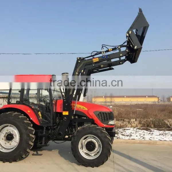 120HP, 130HP 4x4 Big Tractor With 4in1 Front End Loader, 4in1 FEL, Slasher Mower Etc. photo-6