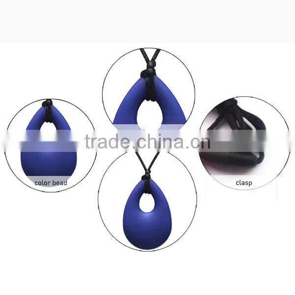 China Teether BPA Free Teething Pendant Necklace photo-2