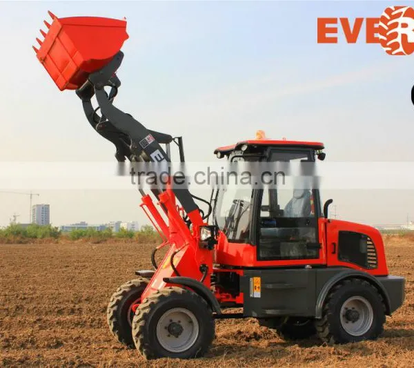 Qingdao Everun New 1.0 Ton Farm Machinery Mini Wheel Loader Made In China photo-6