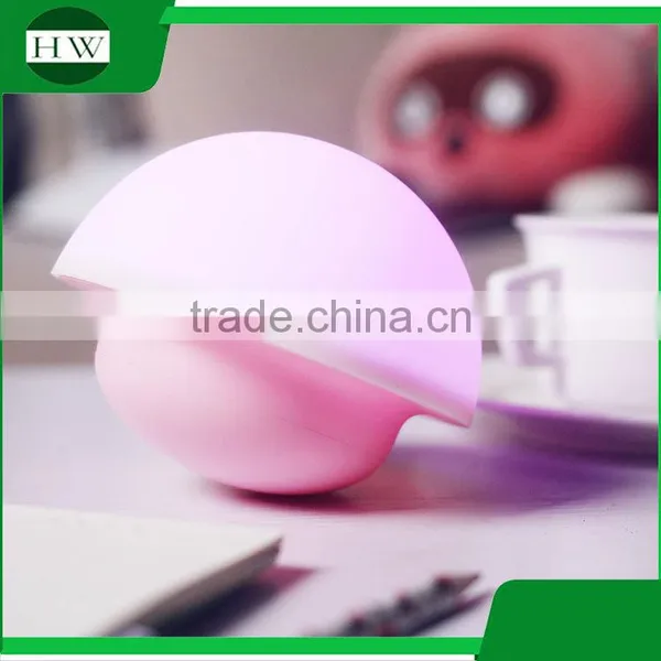 7 Color Battery Powered & USB Dimmable LED Night Light Mushroom Shaped and Tumbler Colorful Bedside Touch Sensor Kids Lamp photo-3