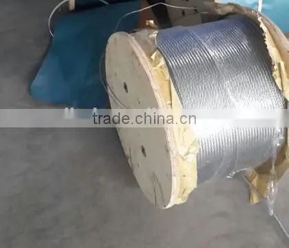 CE Certification10mm High Strength 6*12 Galvanized Carbon Steel Wire Rope photo-4