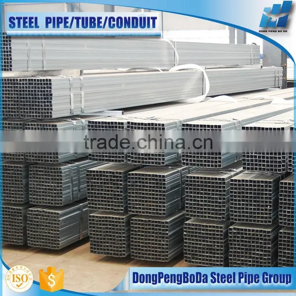 40*60*1.1mm Mild Pre Galvanised Rectangular Hollow Section photo-2