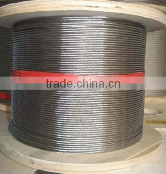 China Ungalvanized Steel Wire Rope for Ordinary Use