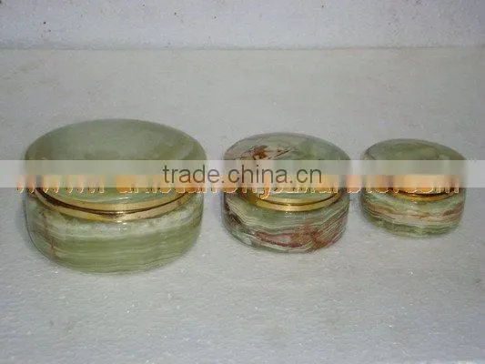 New Selling Attractive Style ONYX JEWELRY REACTANGULARE BOXES photo-2