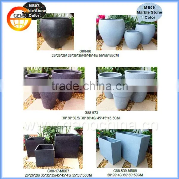 Various of Strong Fiberstone Flower Pot, Flower Planter photo-5