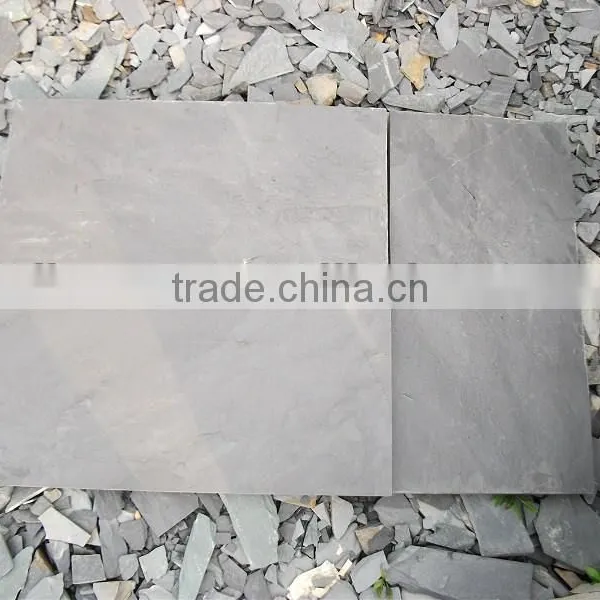 Black Slate Floor Tile 30*30 Low Price Natural Split photo-5