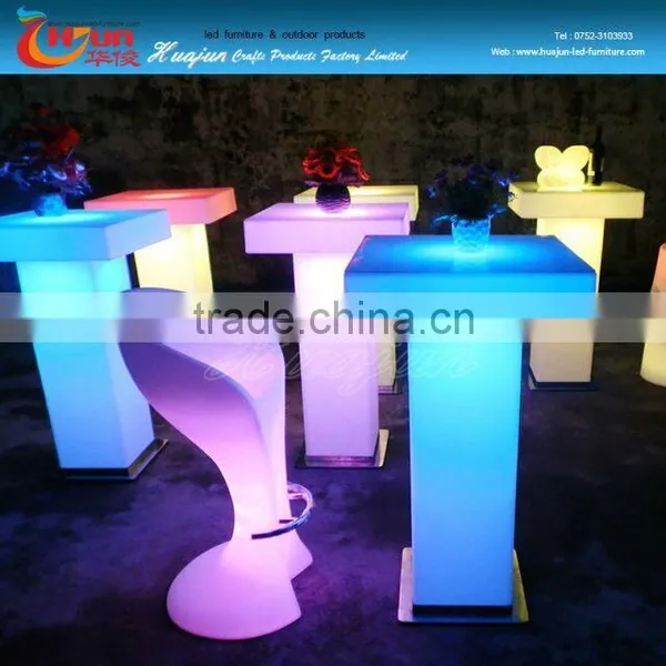 Fashionable Party Luminous Led Chairs Led Furniture Led Table Led Chairs photo-2