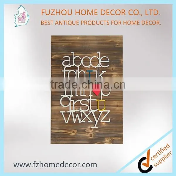 Unique Designs!!! Vintage Signs With Metal Cutting Letters photo-3