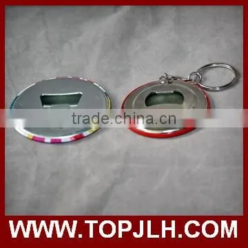 58mm Standard Badge Type Keychain Bottle Opener photo-2