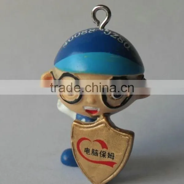 Polyresin Boy Figurine Decoration