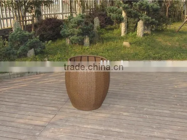 Pineapple Aluminum Hamper Outdoor Furniture Rattan Storage Boxs photo-6