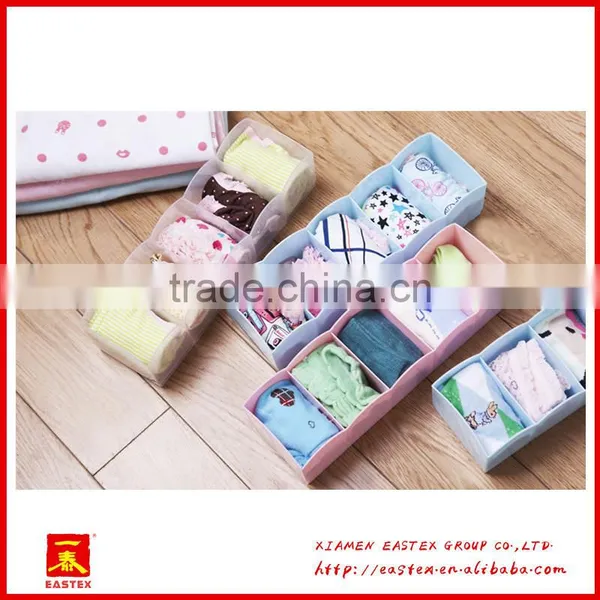 Multipurposed Underwear and Socks Storage Box With Dividers photo-2
