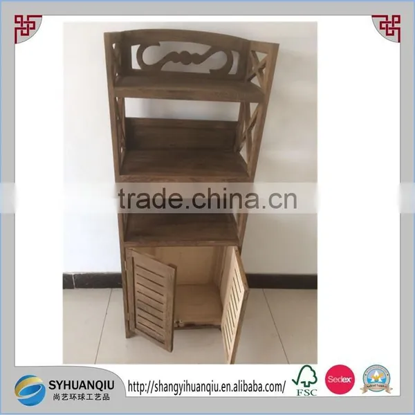 New Scaleplate Design Wooden Cabinet Shabby Chic Home Wooden Furniture photo-3
