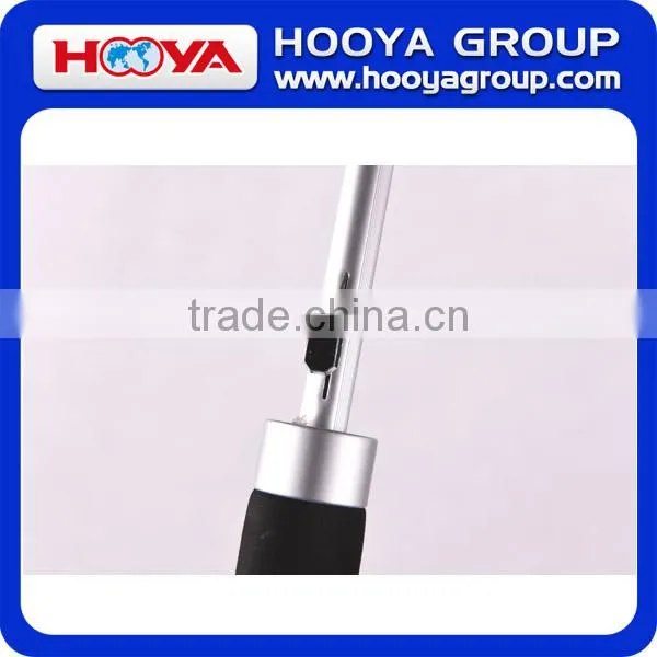 Classic Style With Soft Foam Rubber Stick Straight Handle Umbrella Aluminium Shaft Rain Umbrella photo-3