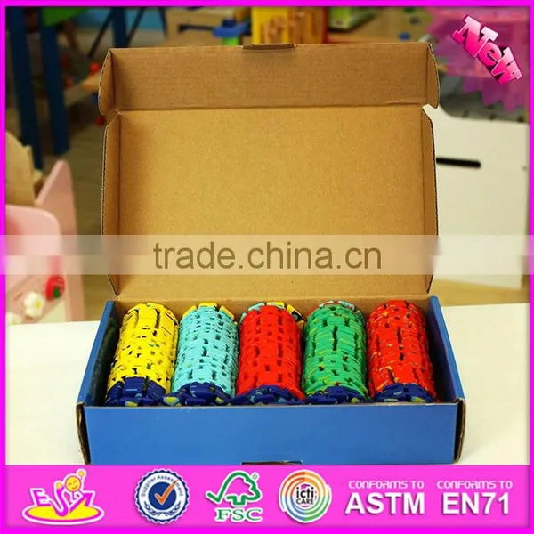 2016 New Design Baby Wooden Splicing Toy, Top Fashion Kids Wooden Splicing Toy, Imaginative Children Wooden Splicing Toy W03B054 photo-4