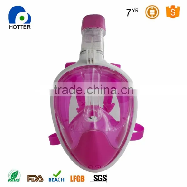 180 Degree View Full Face Snorkel Mask Anti-fog and Anti-leak Technology photo-3