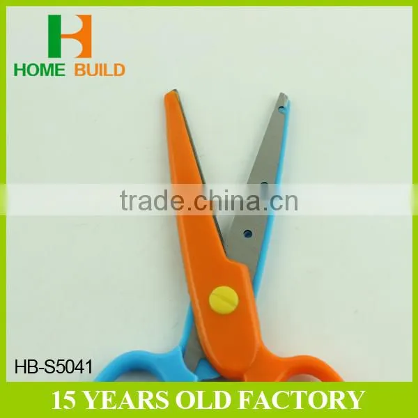Factory Price HB-S5041 Double Color Stainless Steel Office Paper Scissors photo-3