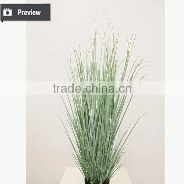 87 / 125 / 150 cm Nearly Nature Artificial Grass Potted Onion Grass in Grey Green Color Fake Grass Pots Plant photo-2