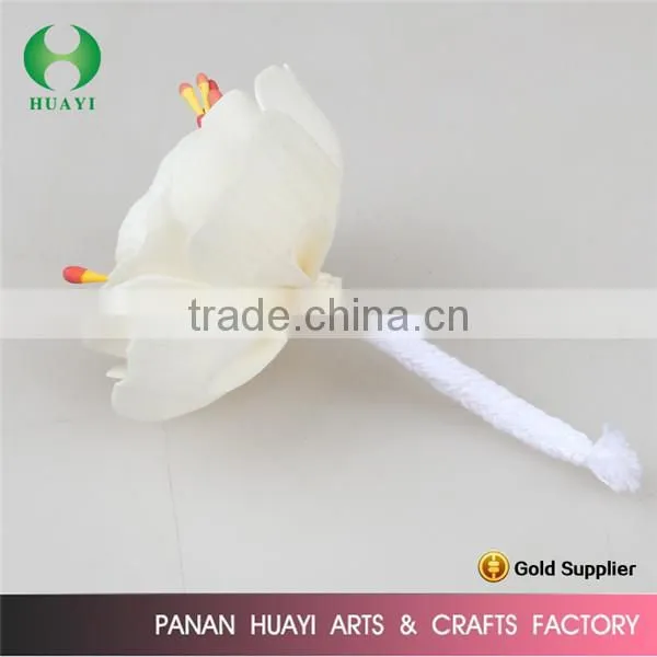 Latest Design White Handmade Sola Flower for Reed Diffuser photo-3