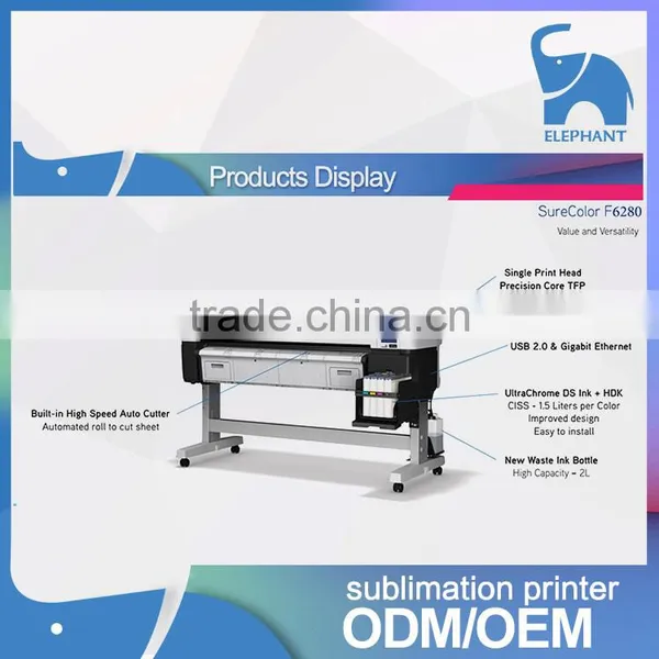 1.2m With TFP Printheads Dye Sublimation Photo Printer for Polyester photo-2