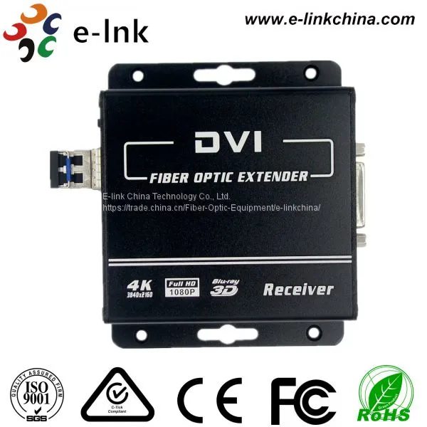 1-channel 4K DVI Fiber Optic Extender photo-5