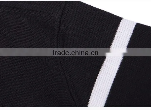 100% Cotton Wholesale Original Dri Fit no Logo Black Polo Shirts for Men Made in China photo-6