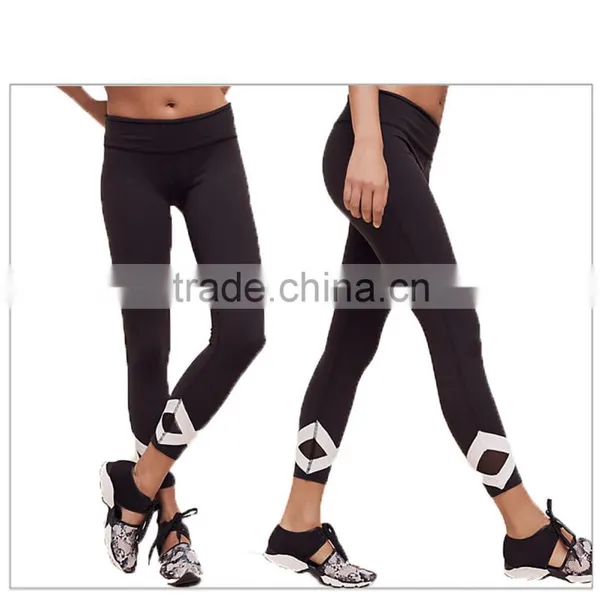 China Wholesale Leggings Sport Fitness Black Leggings Fitness Leggings photo-2