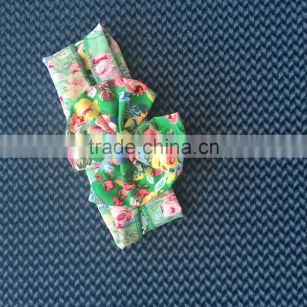 YJ-673 Top Baby Girls Printed Flower Bow Hairband Turban Knot Rabbit Headband Baby Headband Wholesale Baby Girl photo-3