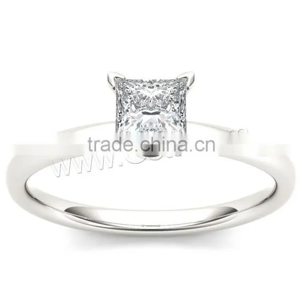 Cubic Zirconia Sterling Silver Finger Ring Gift Box Silver Jewelry Ring Gift for Girlfriend Ring Ceremony Gift photo-2