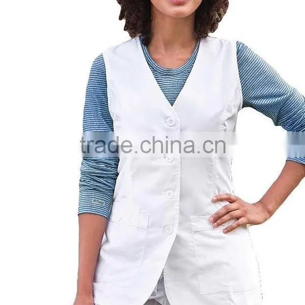 Wholesale Nurse's Uniform Fabric Nurse Uniform Vest Designs photo-6