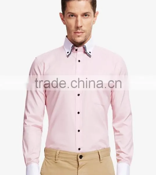 Latest Shirt Designs for Men Double Collar Italian Men Shirt photo-4