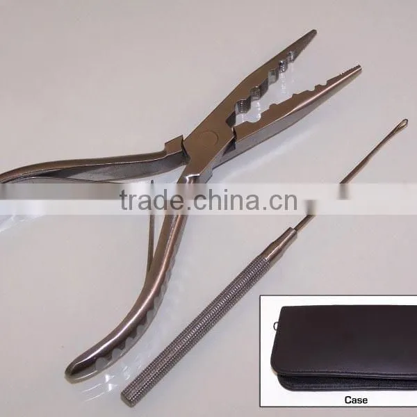 Hair Extension Tool/ Hair Extension Plier/ Plier & Needle Crochet