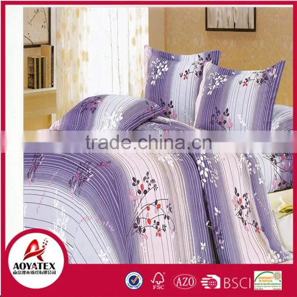 Cheap Imported Home Texile Bedding,100% Polyester Fiber Quilt Wholesale Microfiber Bedding Set photo-5